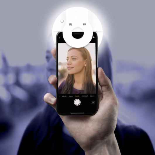 Promotional Clip On LED Selfie Lights Feature